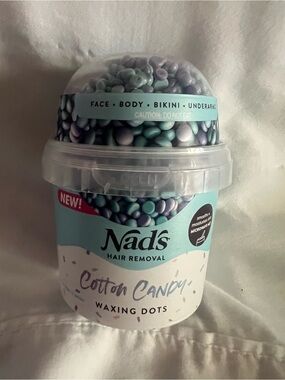 Nad’s Cotton Candy Waxing Dots – Pastel Blue & Pastel Purple